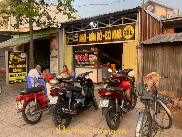 Phở Thịnh - quán phở ngon ở Đồng Tháp đường Điện Biên Phủ