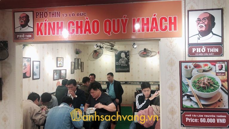 Phở Thìn Tô Hiệu - quán phở ngon ở Hà Nội khu Nghĩa Tân Cầu Giấy