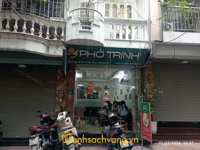 Phở Trịnh - quán phở ngon ở Hà Nội khu Võ Văn Dũng Đống Đa