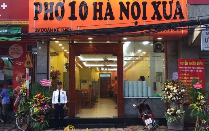 10 Quán phở ngon ở Hà Nội nổi tiếng, giá bình dân
