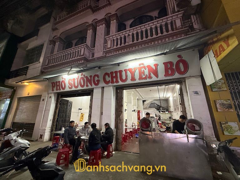 Phở Sướng Chuyên Bò - quán phở bò tại 312 Văn Cao Hải Phòng
