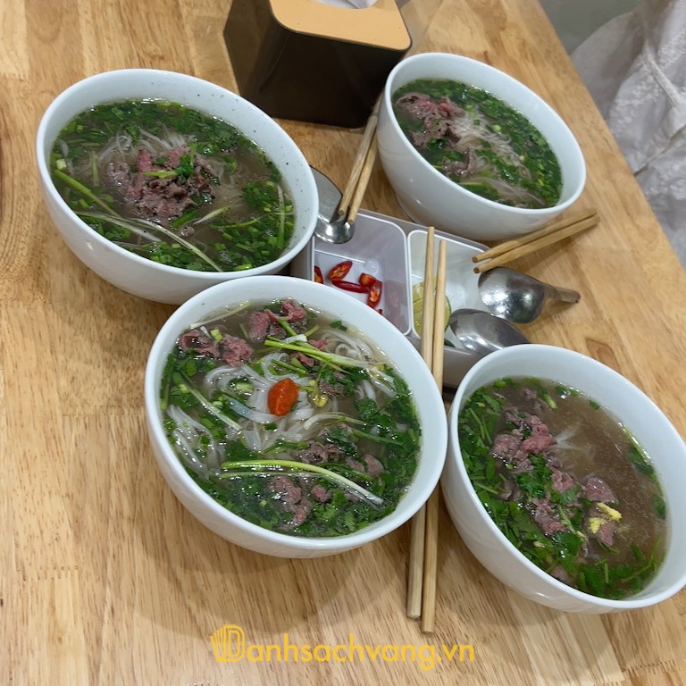 Phở Minh Chính - quán phở ngon ở Hải Phòng khu Bãi Sậy Trại Chuối