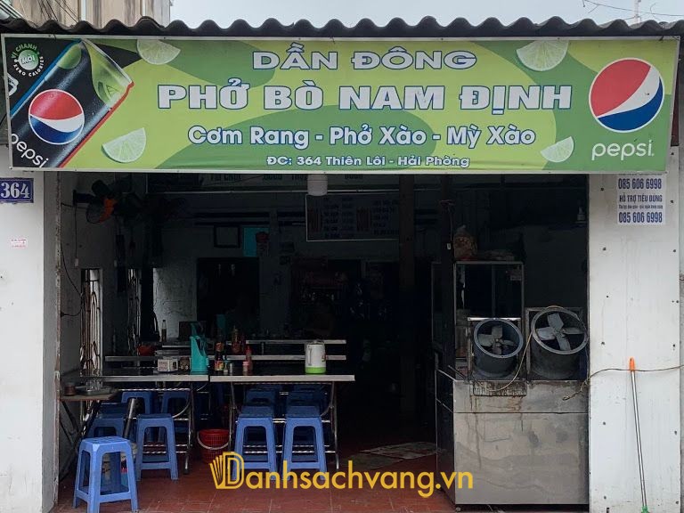 Phở Dần Đông - quán phở ngon ở Hải Phòng tại 364 Thiên Lôi