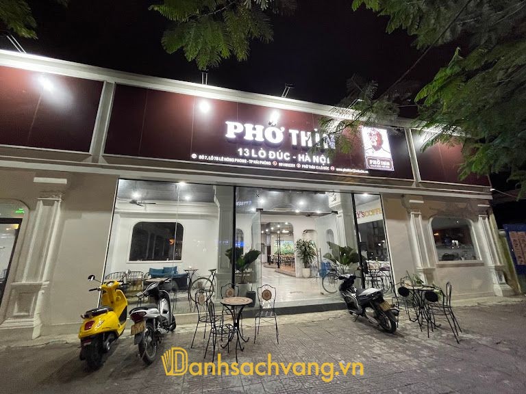 Phở thìn - quán phở bò tại 7B Lê Hồng Phong Hải Phòng
