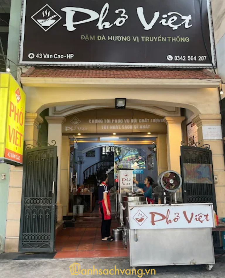 Phở Việt quán phở ngon ở hải phòng