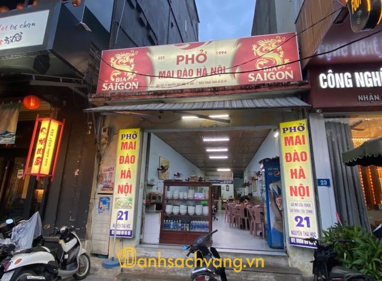 Phở Mai Đào Hà Nội - quán phở Bắc tại Nguyễn Thái Học Huế