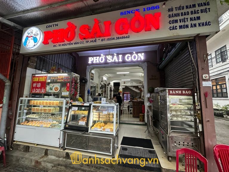 Nhà Hàng Phở Sài Gòn - địa chỉ ăn phở Nam tại Nguyễn Văn Cừ Huế