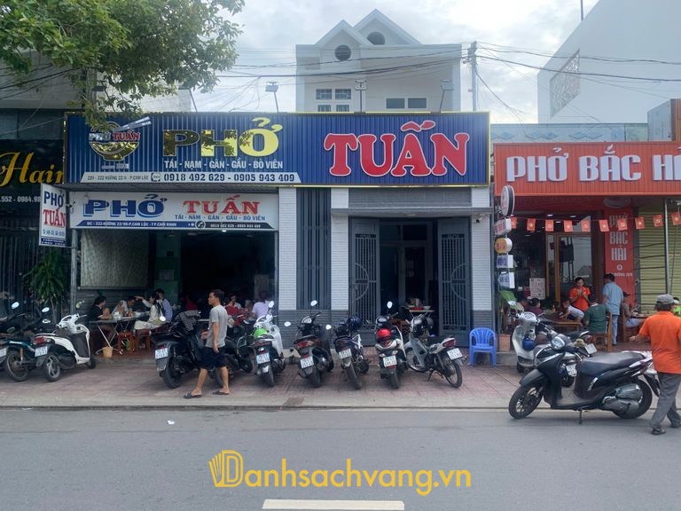 Phở Tuấn - quán phở ngon ở Khánh Hòa trên đường 22 Tháng 8 Cam Ranh