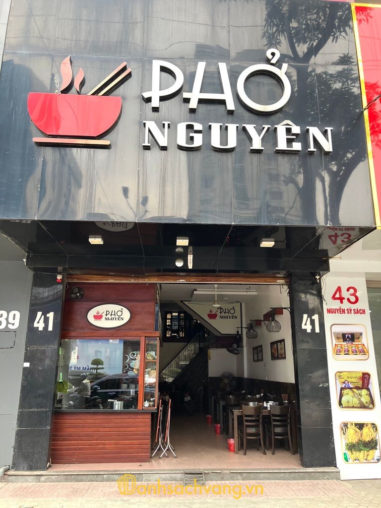Phở Nguyên 41 Nguyễn Sỹ Sách - quán phở ngon ở Nghệ An