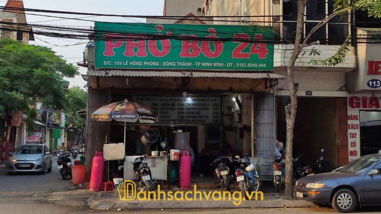 Phở bò 24 - Quán phở ngon ở Ninh Bình