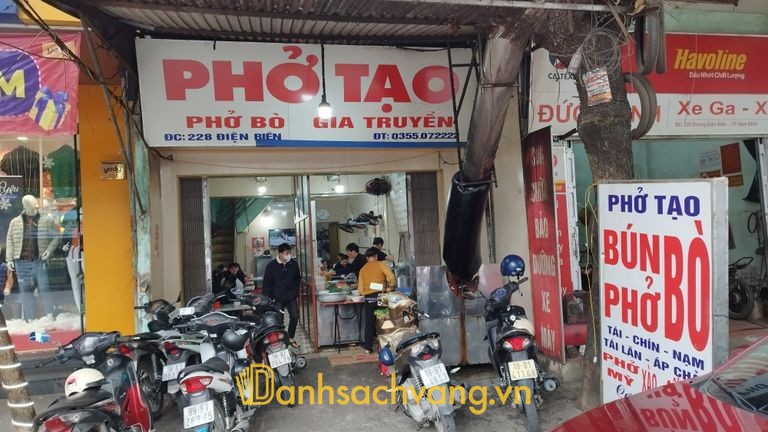 Phở Tạo - Quán phở ngon ở Ninh Bình