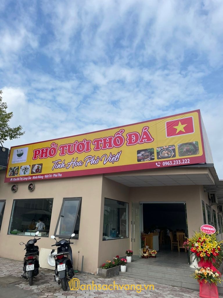 Phở Tươi Thố Đá - quán phở ngon ở Phú Thọ