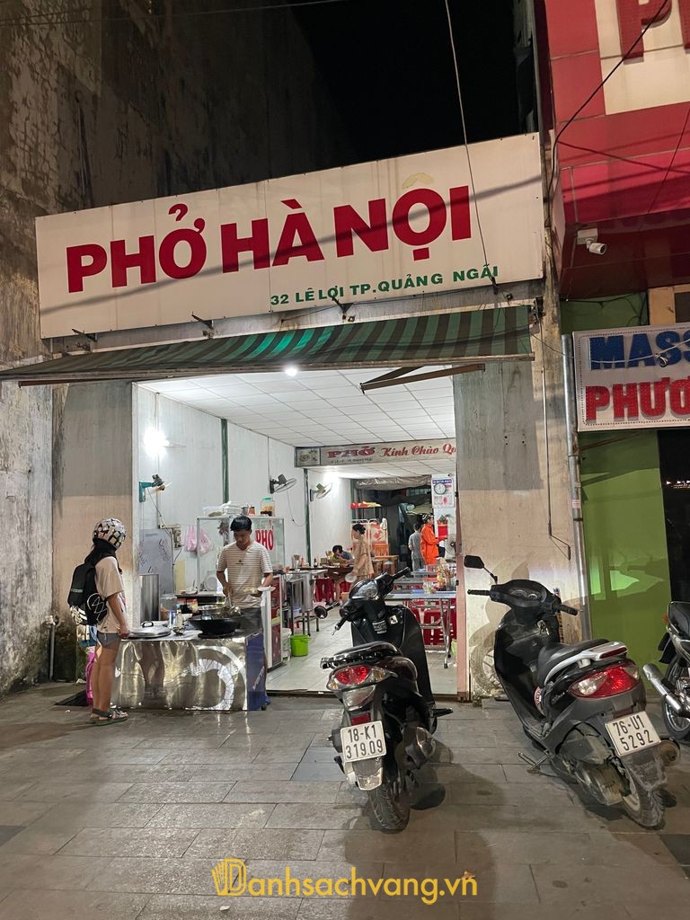 Phở Hà Nội - quán phở tại 32 Lê Lợi Cẩm Thành Quảng Ngãi