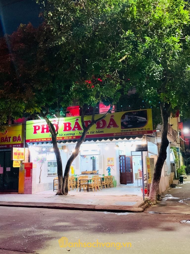 Phở Bát Đá tại 67 Hai Bà Trưng - quán phở ngon ở Quảng Trị