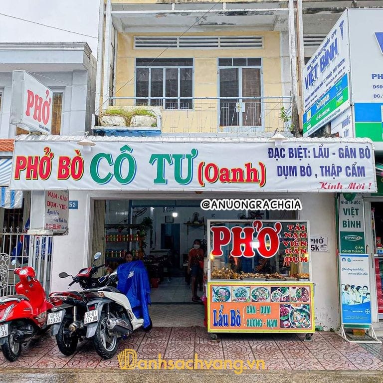 Quán Phở Cô Tư Oanh tại Nguyễn An Ninh Rạch Giá An Giang