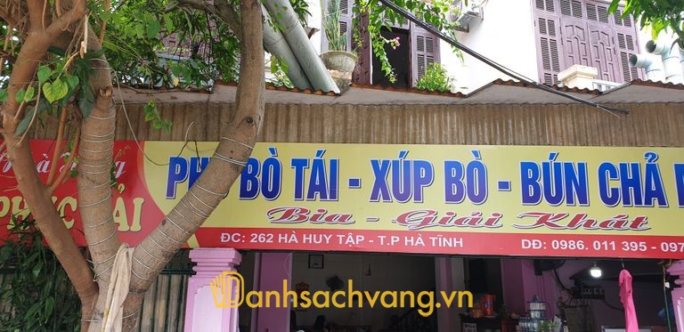 Nhà Hàng Bún Phở Phúc Hải - quán phở lâu năm tại Hà Tĩnh