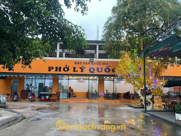 Phở Lý Quốc Sư Thái Nguyên - quán phở tại khu nhà thi đấu