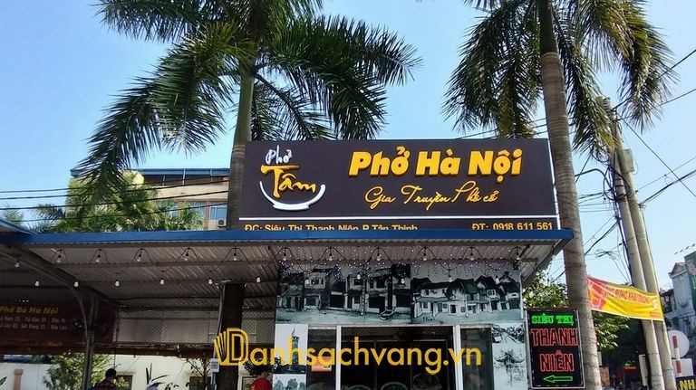 Phở Tâm - quán phở bò gia truyền Hà Nội tại Thái Nguyên