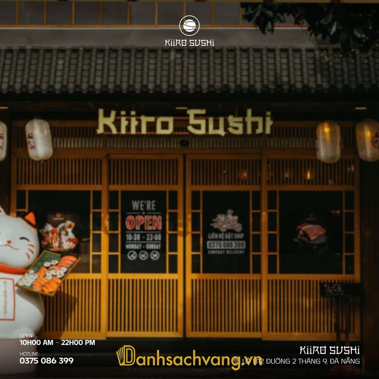 Kiiro Sushi Đà Nẵng - nhà hàng Nhật Bản đường 2 Tháng 9