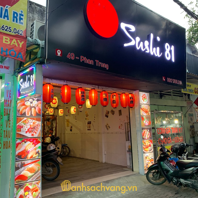 Sushi 81 - quán sushi ngon ở Đồng Nai