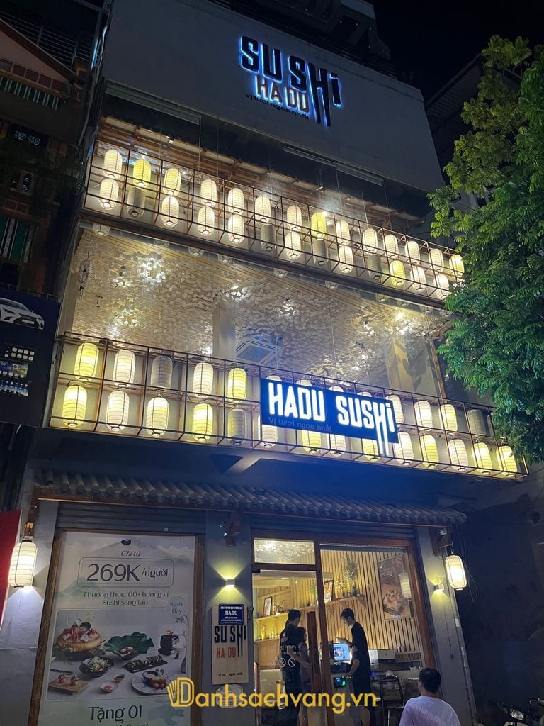 Hadu Sushi - nhà hàng sushi Hà Nội