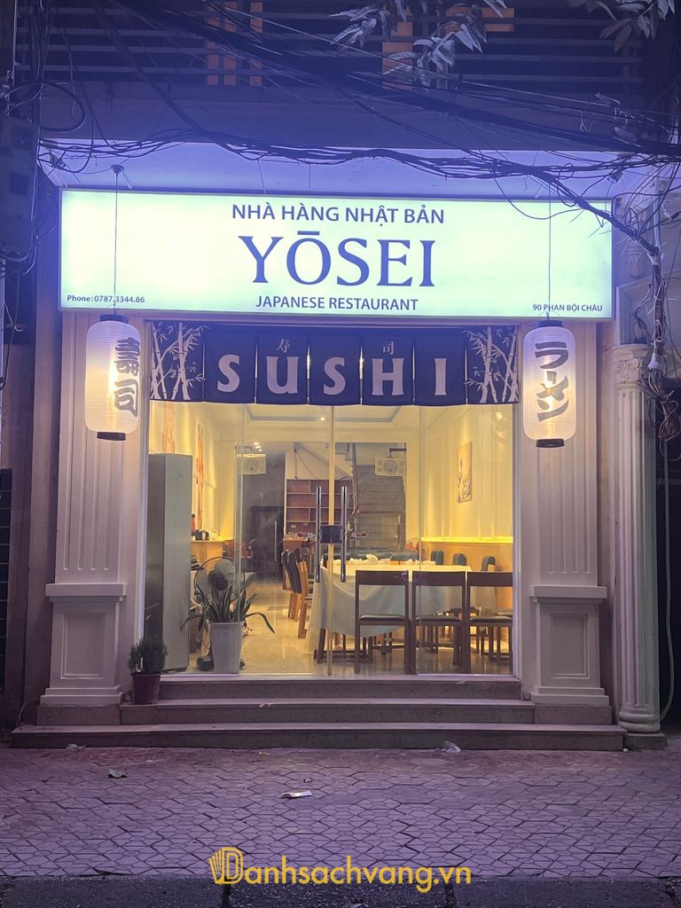 Yosei Sushi - quán sushi trên đường Phan Bội Châu Hải Phòng