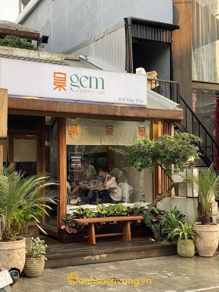 Gem Sushi Bar - quán sushi tại Võ Thị Sáu Huế