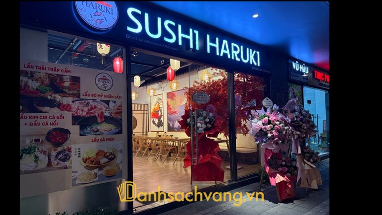 Nhà Hàng Sushi Haruki - quán sushi tại Ecopark Hưng Yên