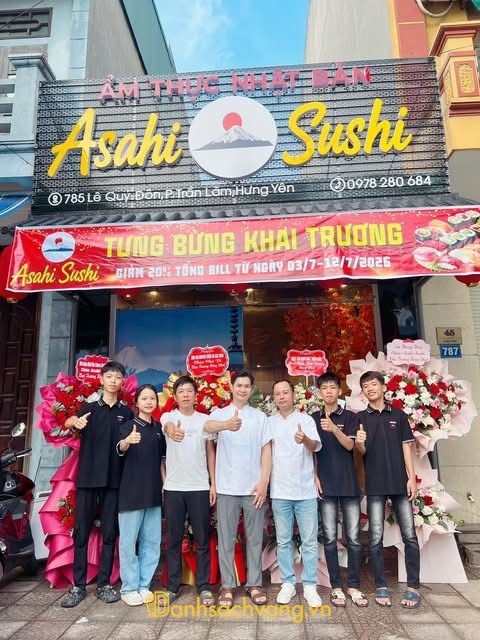 Asahi Sushi Thái Bình - quán sushi tại Hưng Yên