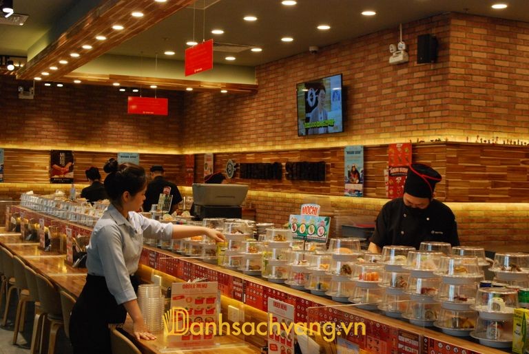 Mikado Sushi Nha Trang - quán sushi băng chuyền ở Khánh Hòa
