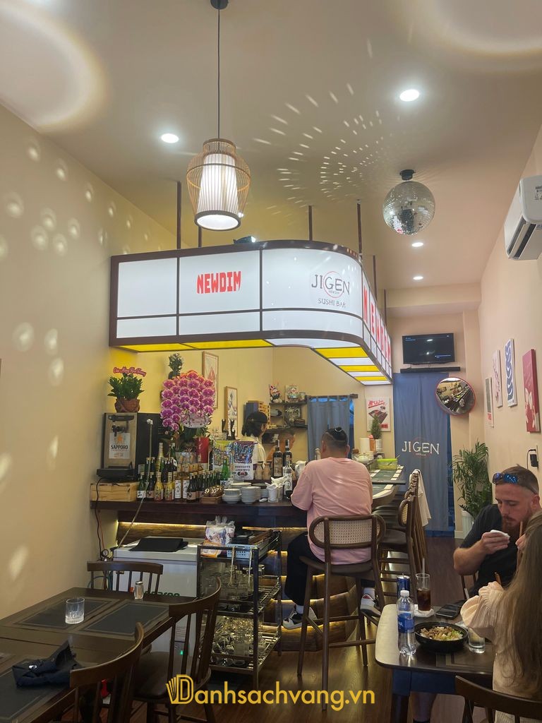 Jigen NewDim Sushi Bar - quán sushi tại Trần Bình Trọng Nha Trang