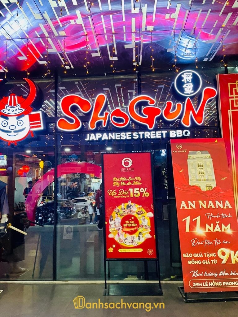 Shogun - nhà hàng sushi và nướng Nhật Bản tại Nghệ An