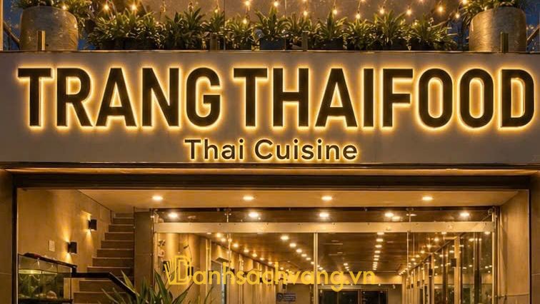 Trang Thaifood - quán Thái tại Bùi Viện Hải Phòng