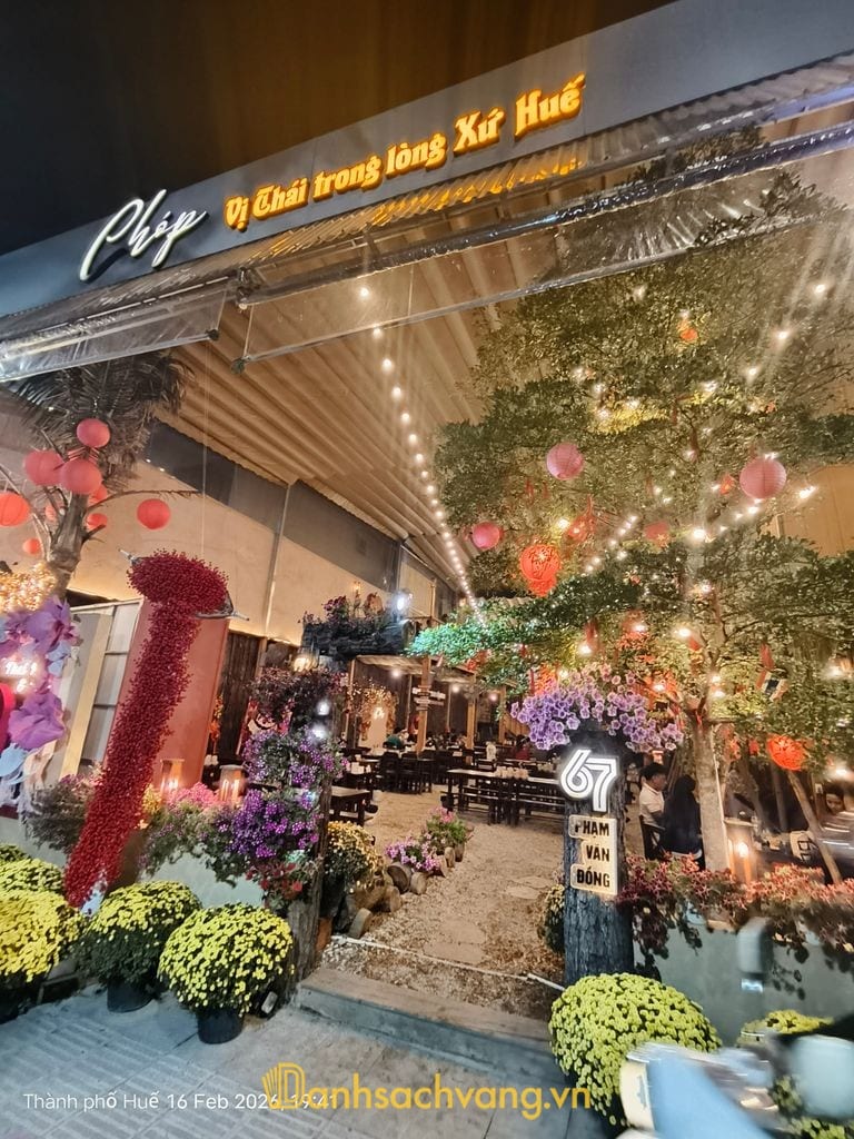 Chóp Thai Food and Hotpot tại Phạm Văn Đồng Huế