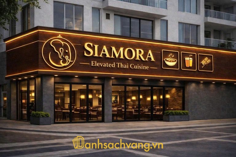Nhà hàng Thái Siamora tại Văn Giang Hưng Yên