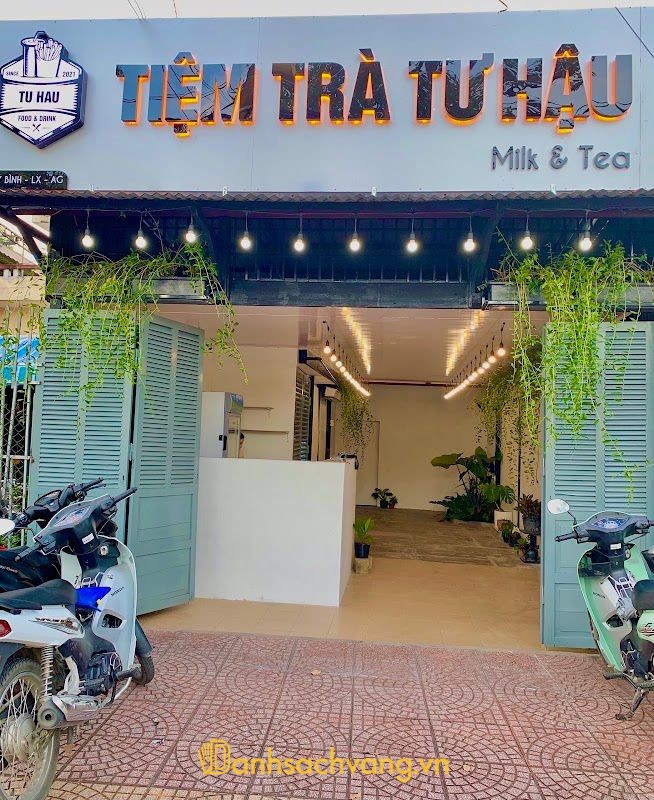 Tiệm Trà Tư Hậu - quán trà sữa tại Long Xuyên An Giang