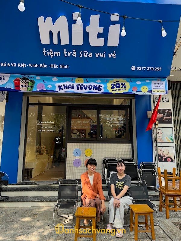 Miti - Tiệm trà sữa vui vẻ Bắc Ninh