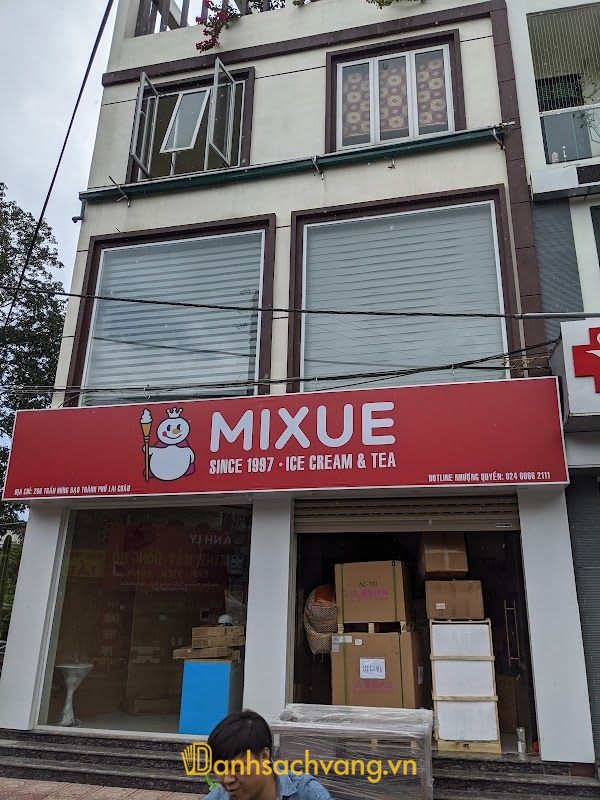 Mixue Lai Châu cửa hàng trà sữa và kem tươi tại Trần Hưng Đạo