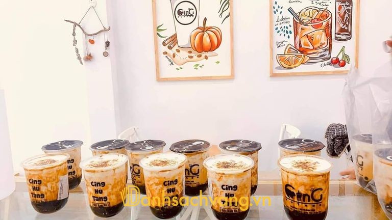 Cing Hu Tang - trà sữa nướng tại 178 Phó Soi Tiến