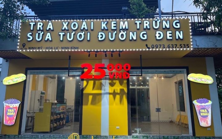 10 Quán trà sữa ở Ninh Bình có đồ uống đa dạng, không gian dễ chịu