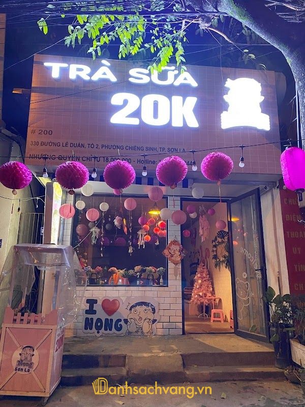 Trà Sữa Nọng 23K tại đường Trần Đăng Ninh Sơn La