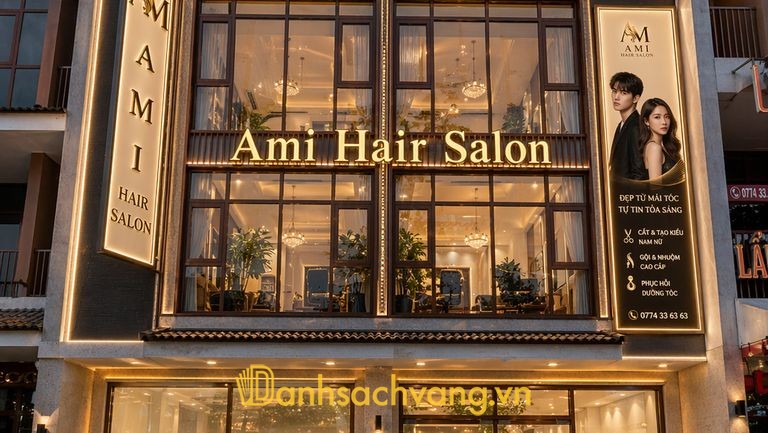 AMI HAIR SALON - salon nhuộm tóc ở Hưng Yên