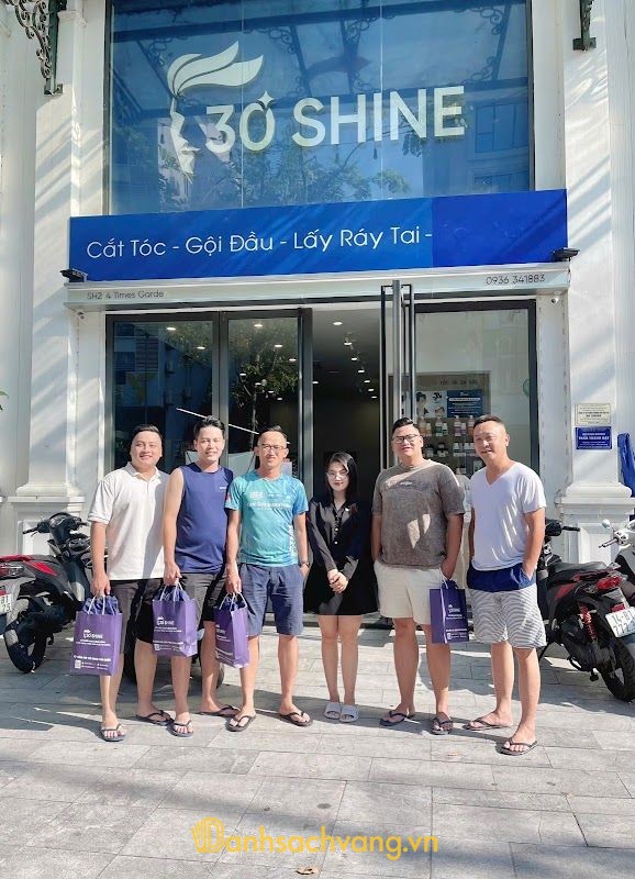 30Shine Time Garden - salon nhuộm tóc ở Quảng Ninh