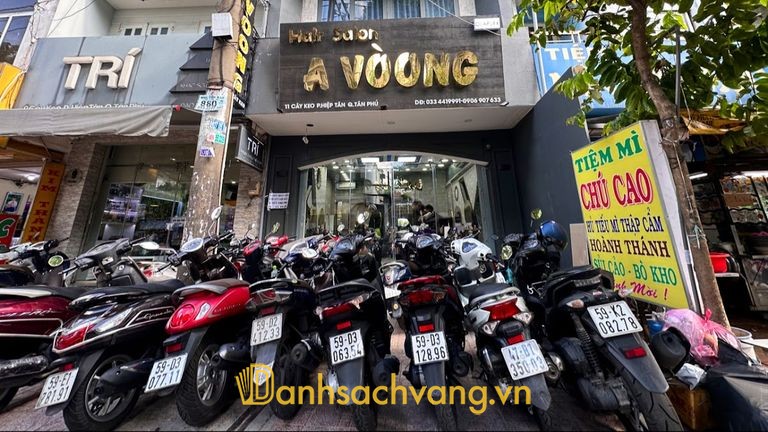 A Vòong Hair Salon - salon nhuộm tóc ở TPHCM