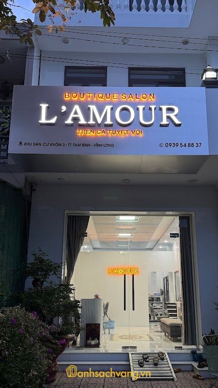 L' AMOUR Boutique Salon - salon nhuộm tóc ở Vĩnh Long