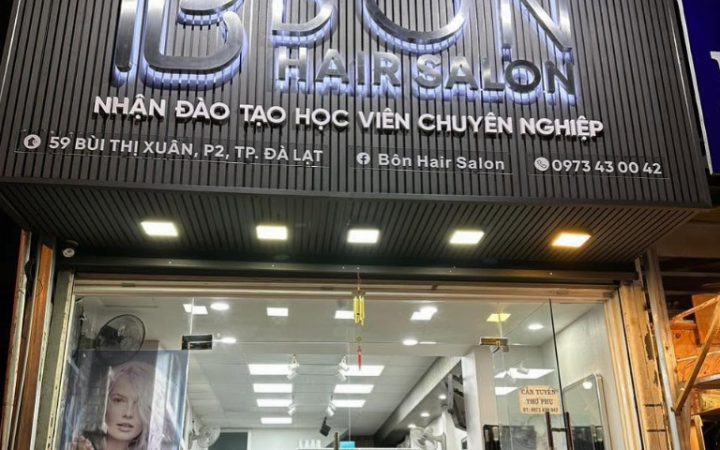 10 Salon nhuộm tóc tại Lâm Đồng đẹp, bắt trend, lên màu chuẩn