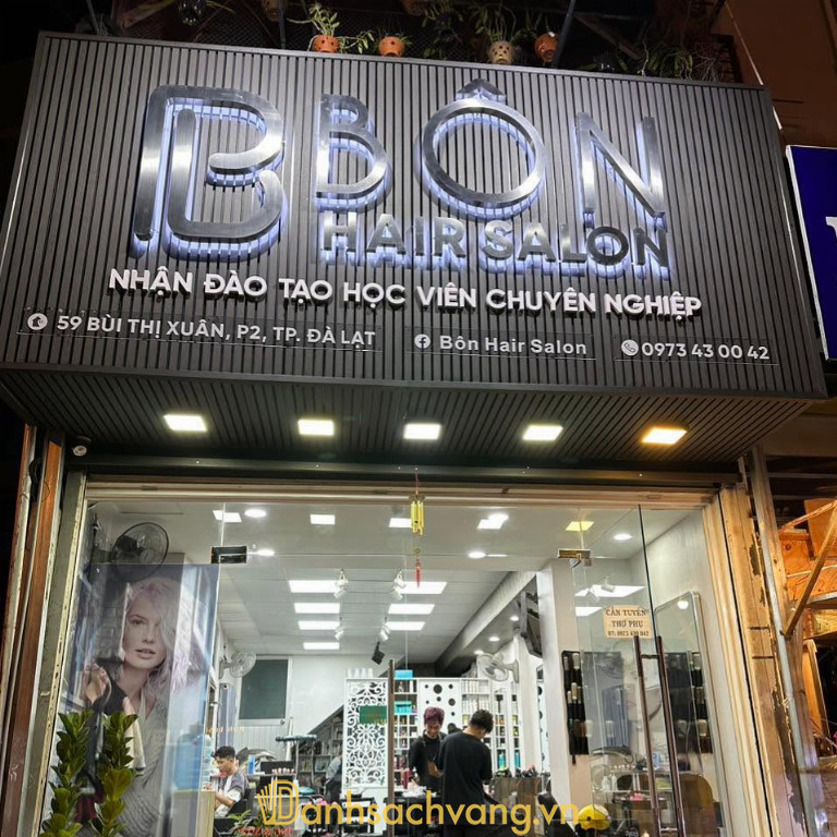 Bôn Hair Salon – 59 Bùi Thị Xuân, Phường Xuân Hương
