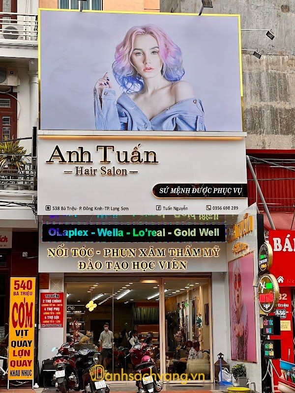 Salon Anh Tuấn - salon tóc ở Lạng Sơn