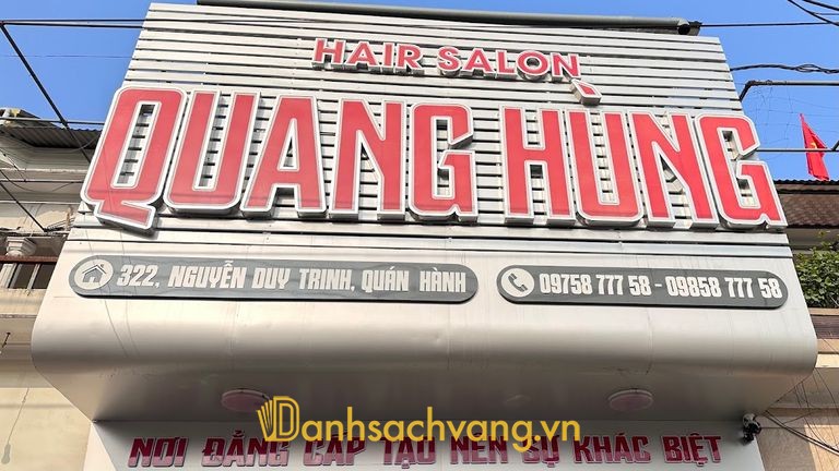Salon tóc Quang Hùng ở Nghệ An