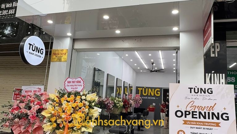 Tùng Hair design - salon tóc ở Phú Thọ